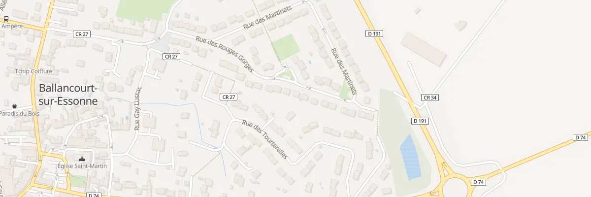 Plan du 30 Rue des Rouges Gorges à Ballancourt-sur-Essonne