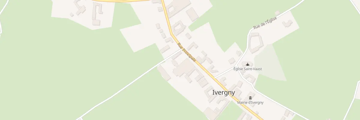 Plan du 57 Rue Principale à Ivergny