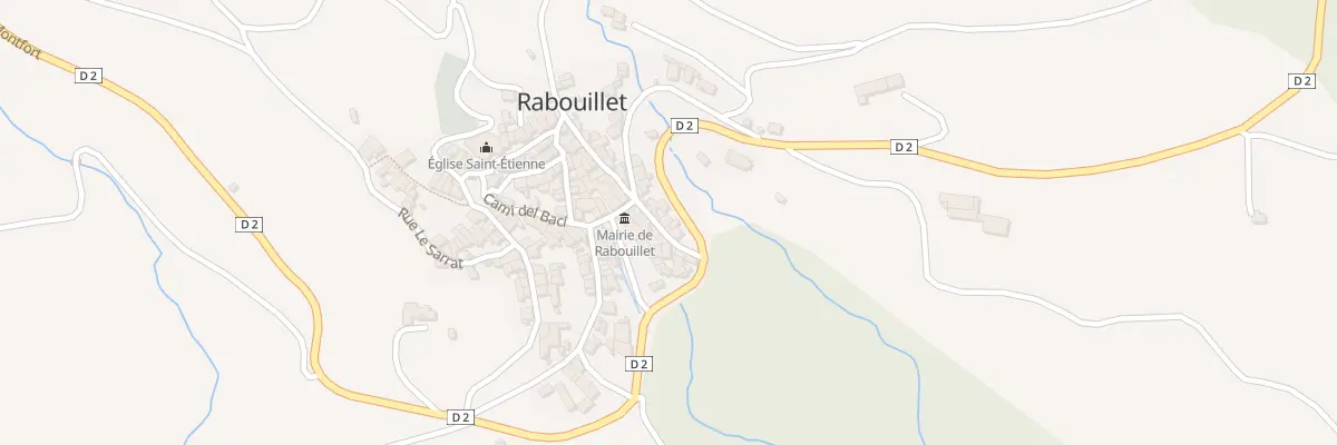 Plan du 6 Rue de la Lotja à Rabouillet