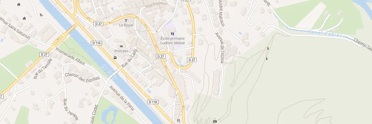 Plan du 4B Bd Lambert Violet à Vernet-les-Bains