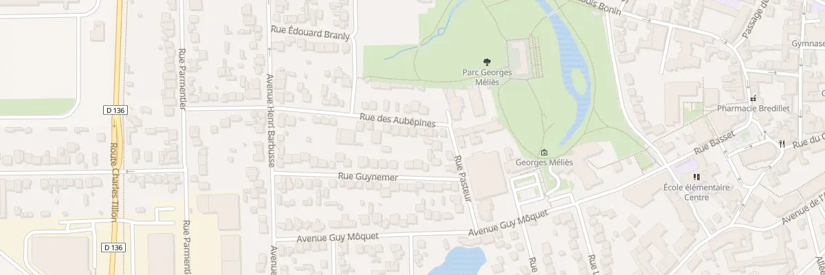 Plan du 7 Rue des Aubépines à Orly