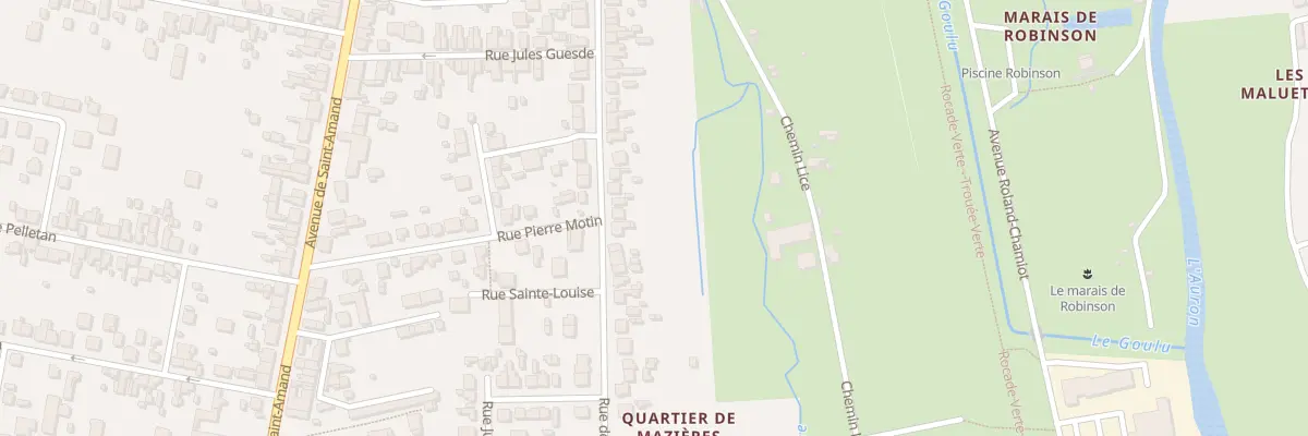 Plan du 67 Rue de Mazières à Bourges