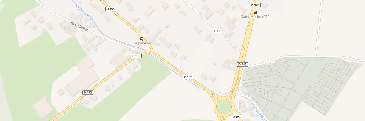 Plan du 6 Rte de Roquetoire la Jumelle à Aire-sur-la-Lys