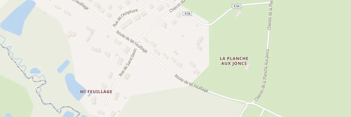 Plan du 41 Rte de Mi Feuillage à Bouzy-la-Forêt