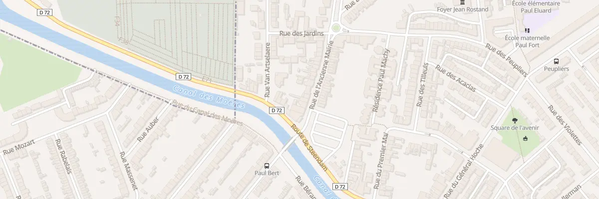 Plan du 5 Rue de l’Ancienne Mairie à Coudekerque-Branche
