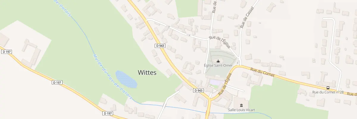 Plan du 21 Rte Departementale à Wittes