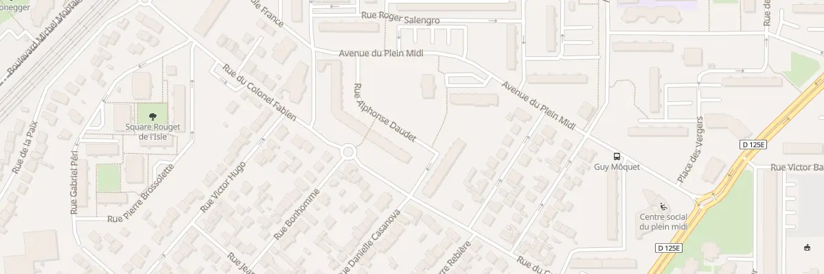 Plan du 1 All Theophile Gautier à Garges-lès-Gonesse
