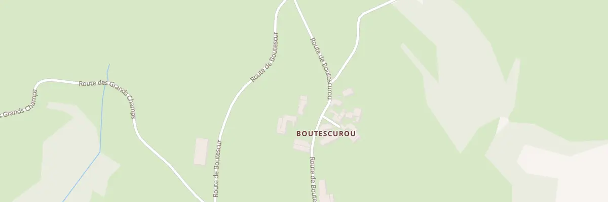 Plan du 5114 Boutescurou à Boussac