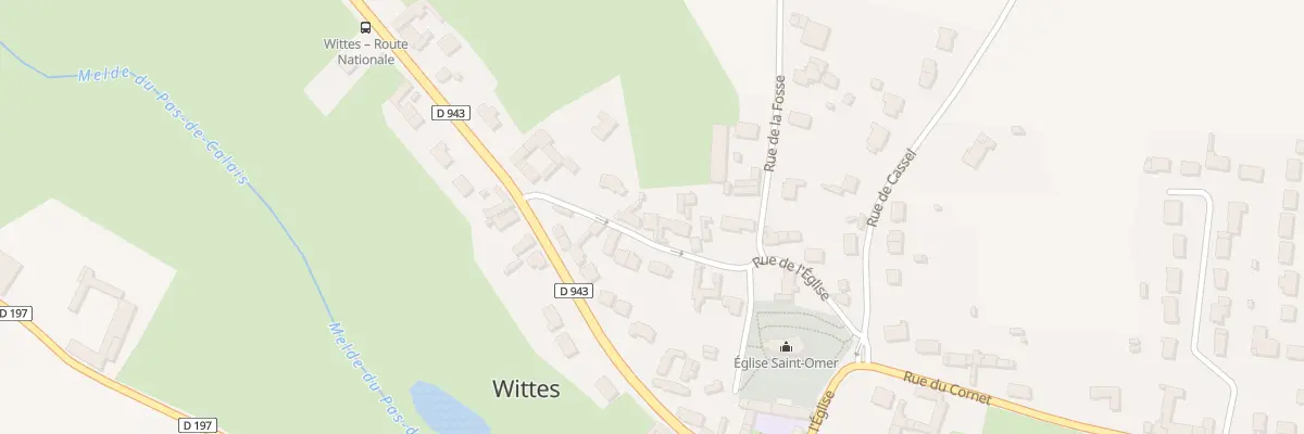 Plan du 23 Rue de l’Eglise à Wittes