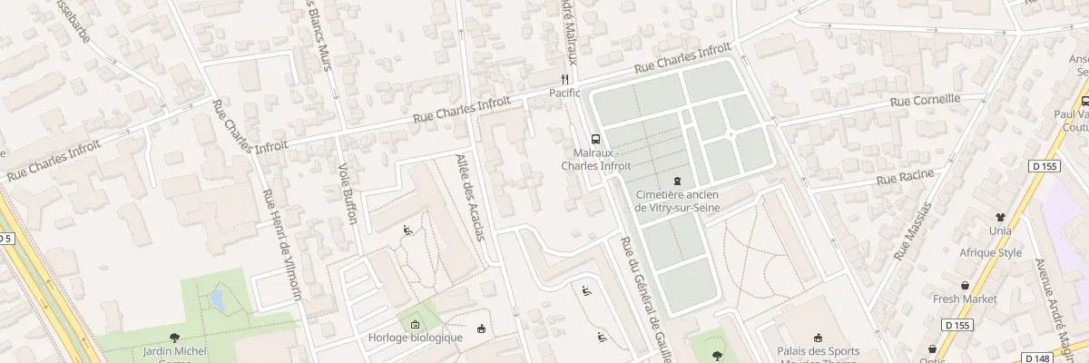 Plan du 45 Rue du Gen de Gaulle à Vitry-sur-Seine