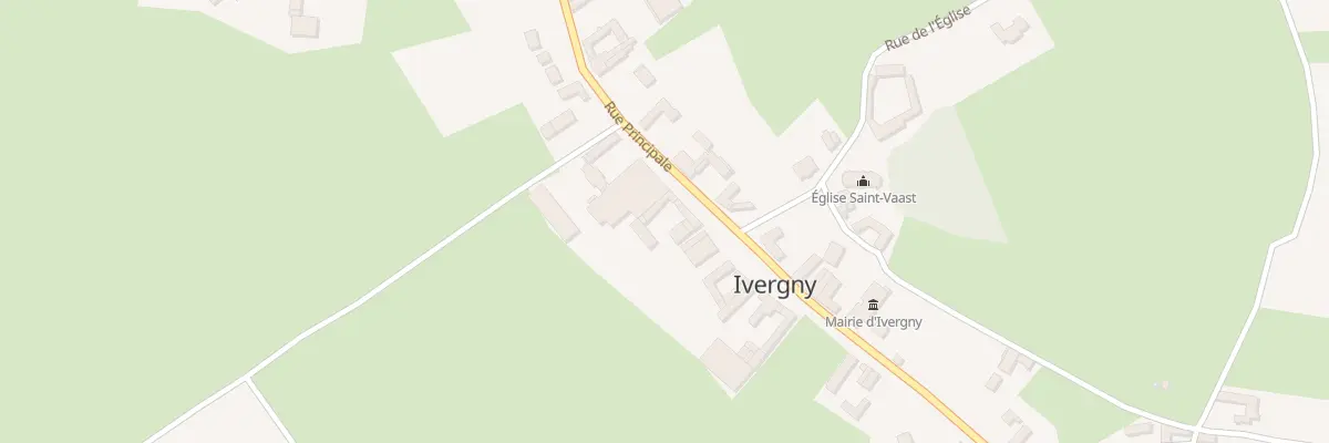 Plan du 53 Rue Principale à Ivergny