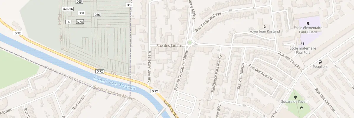 Plan du 29 Rue de l’Ancienne Mairie à Coudekerque-Branche