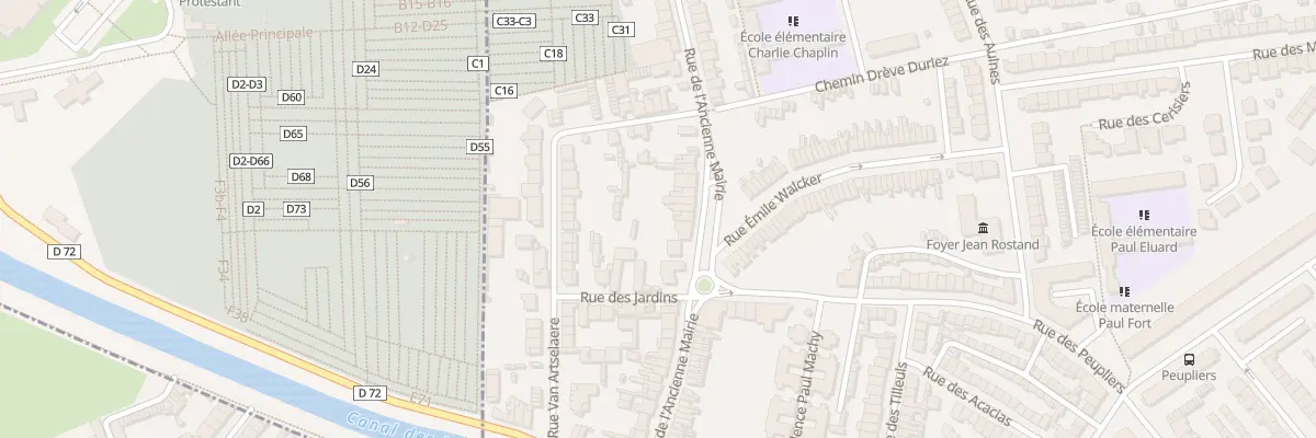 Plan du 53 Rue de l’Ancienne Mairie à Coudekerque-Branche