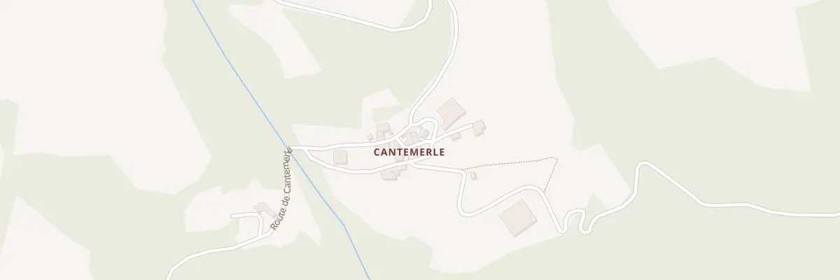 Plan du 5287 Cantemerle à Clairvaux-d’Aveyron