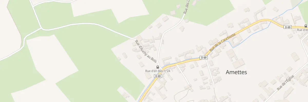 Plan du 2 Rue des Loups à Amettes