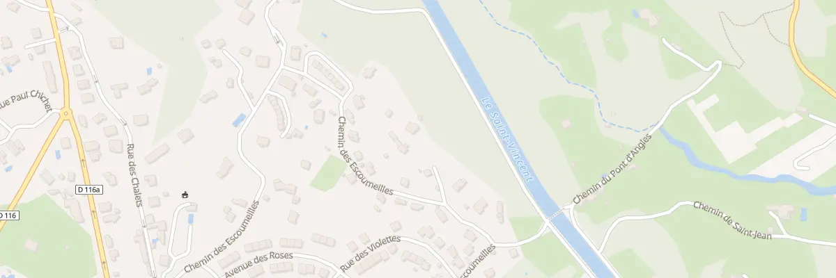 Plan du 35 Che des Escoumeilles à Vernet-les-Bains
