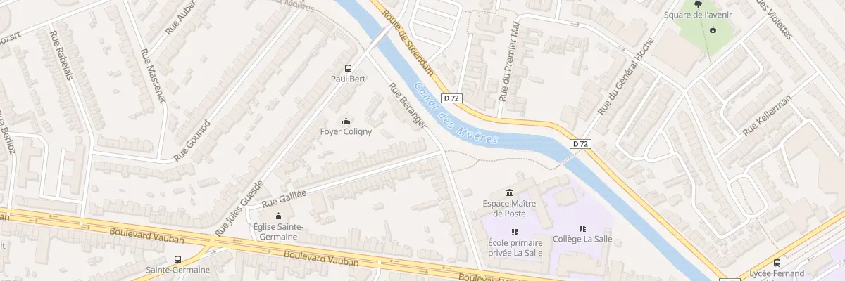 Plan du 65 Rue Galilée à Coudekerque-Branche