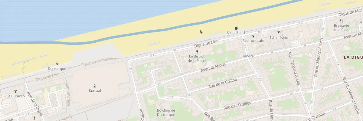 Plan du 3B Rue Belle Rade à Dunkerque