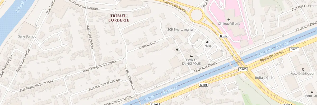 Plan du 78 Av Liem à Dunkerque
