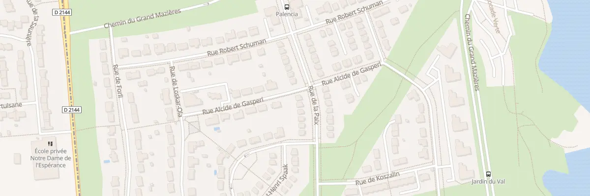 Plan du 24 Rue de la Paix à Bourges