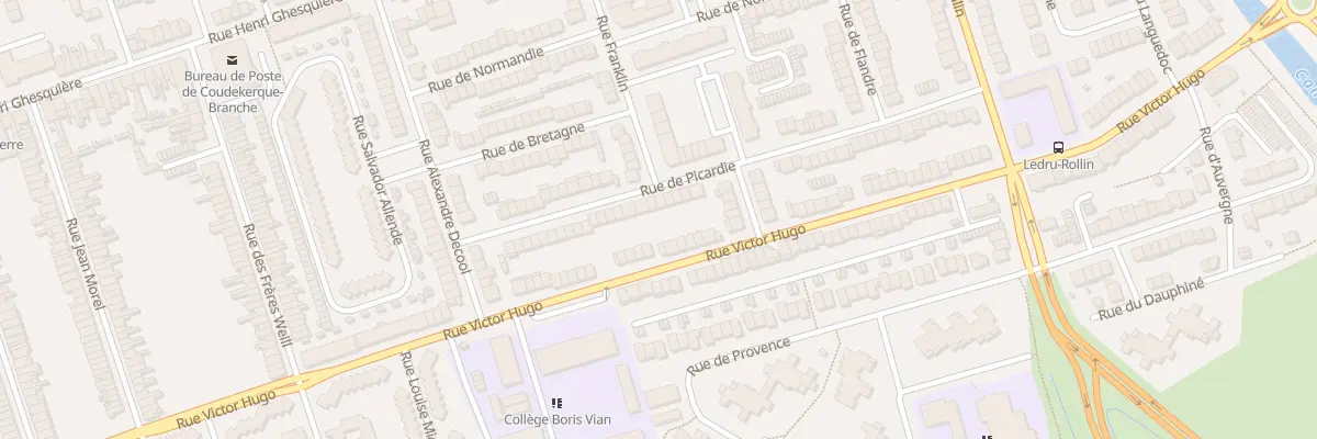 Plan du 34 Rue de Picardie à Coudekerque-Branche