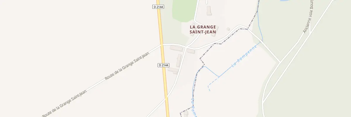 Plan du 4 La Grange Saint Jean à Plaimpied-Givaudins