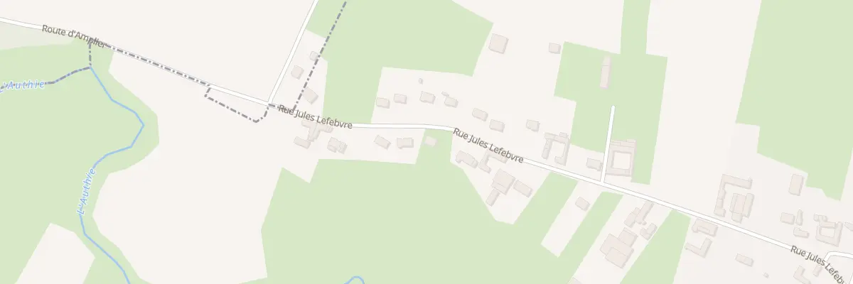 Plan du 655 Rue Jules Lefebvre à Amplier