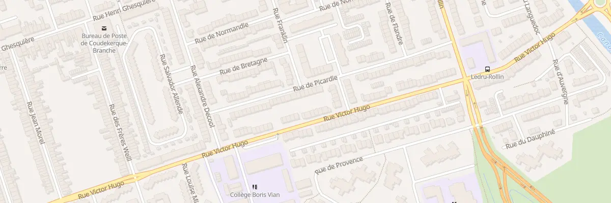 Plan du 36 Rue de Picardie à Coudekerque-Branche