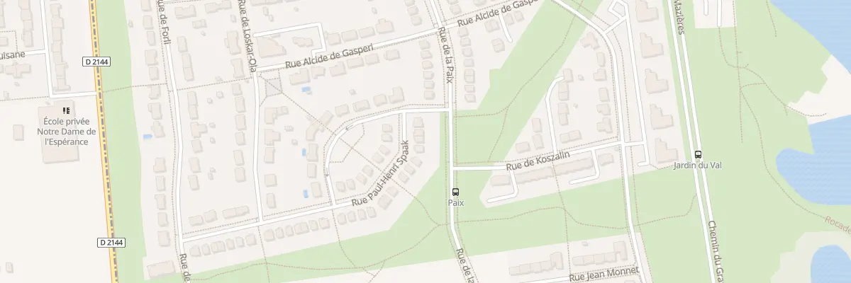 Plan du 52 Rue Paul-Henri Spaak à Bourges
