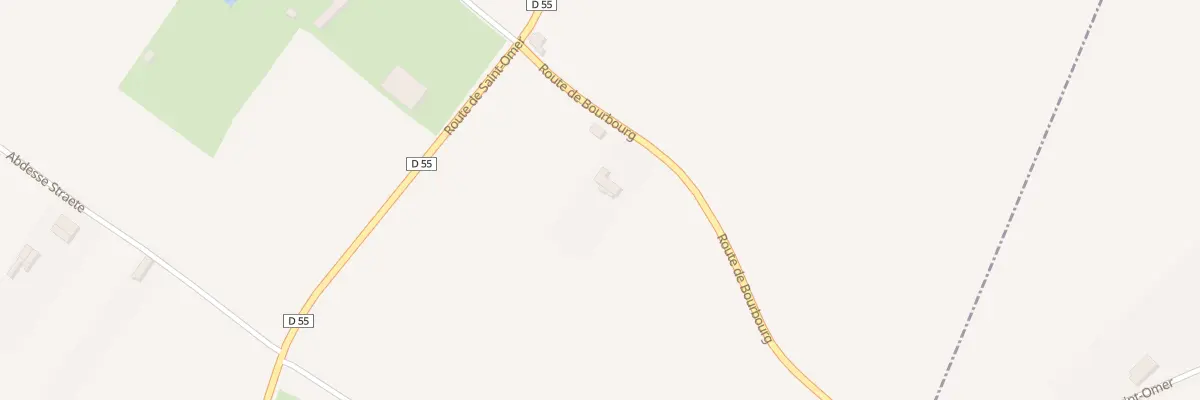 Plan du 3844 Rte de Bourbourg à Noordpeene