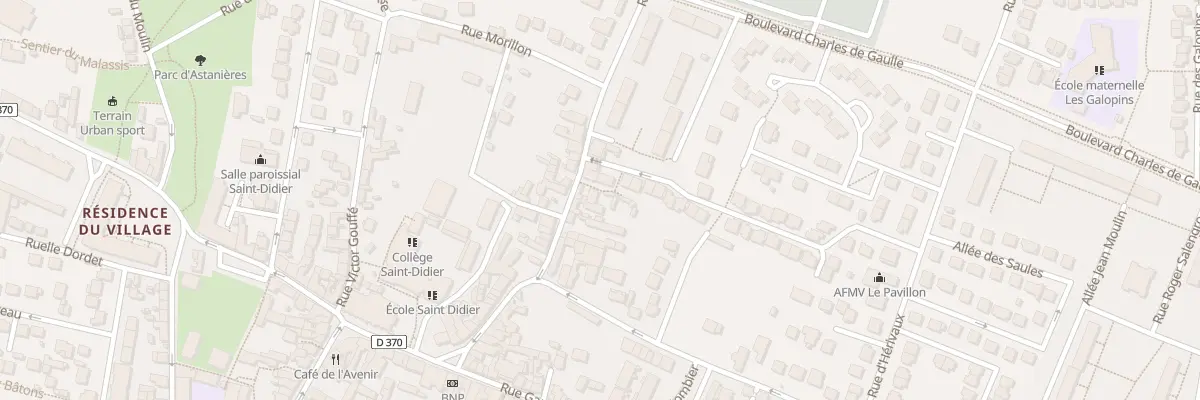 Plan du 16 Rue Jules Ferry à Villiers-le-Bel