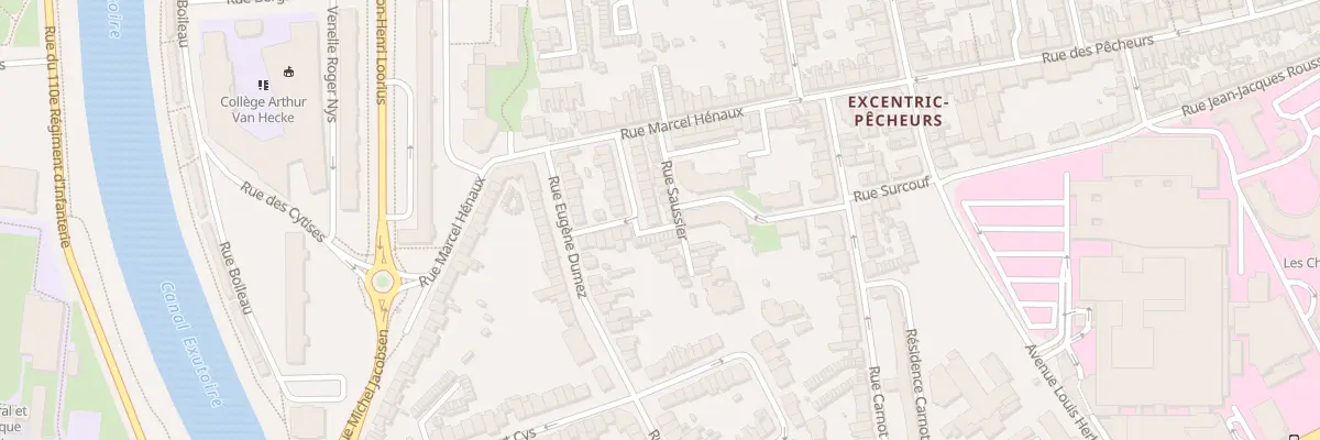 Plan du 19 Rue Léon Beyaert à Dunkerque