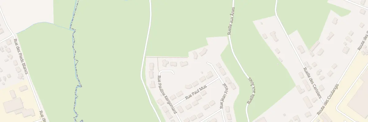 Plan du 39 Rue Pauline Kergomard à Bourges