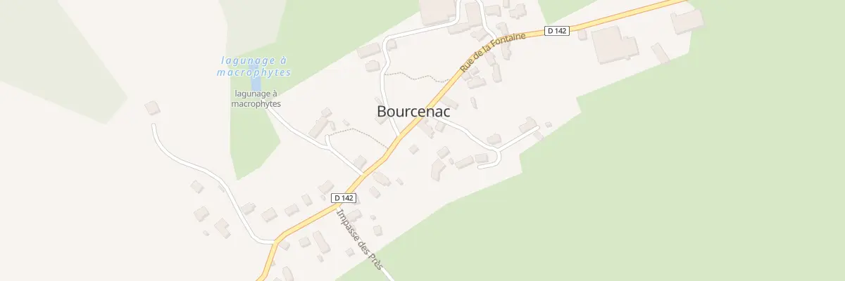 Plan du 5099 Bourcenac à Saint-Cirgues-de-Malbert