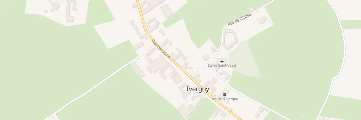 Plan du 54 Rue Principale à Ivergny