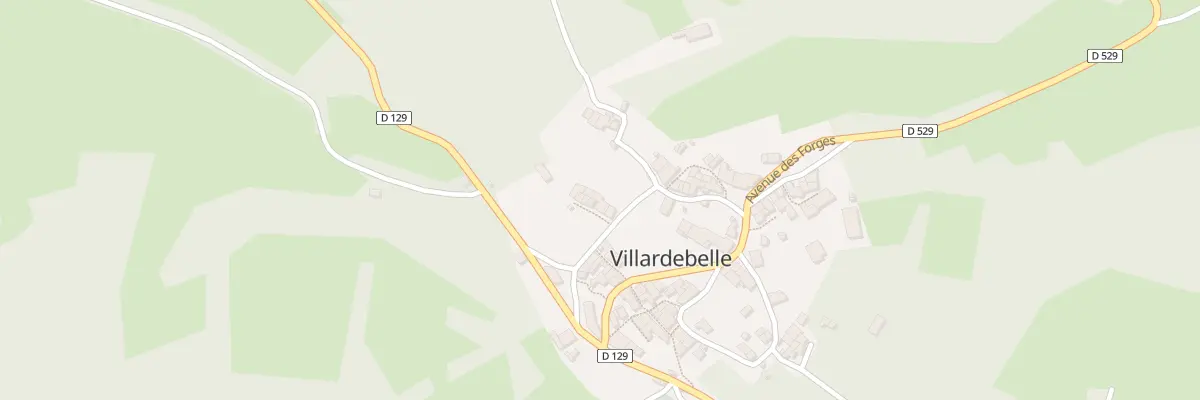 Plan du 44 Le Village à Villardebelle