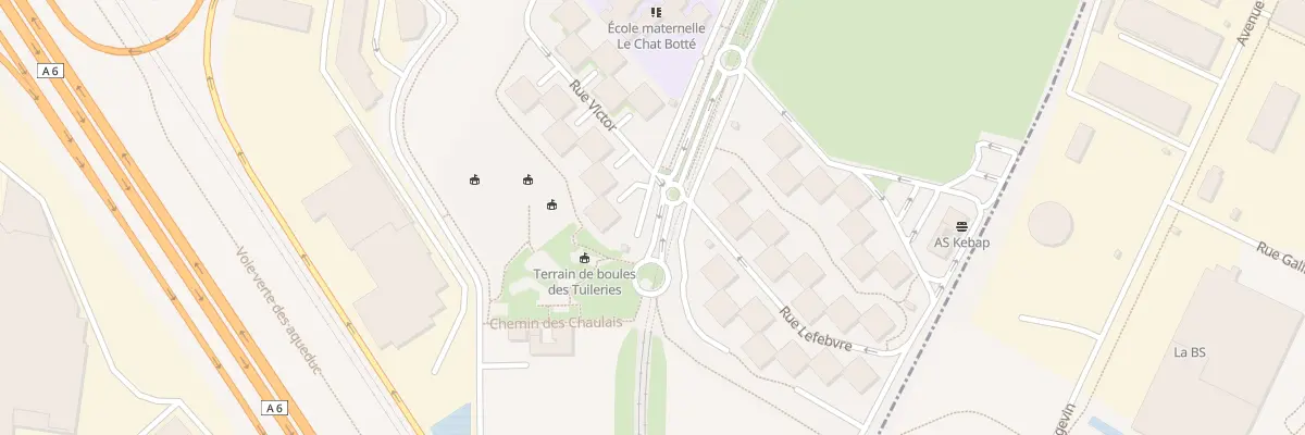 Plan du 1 Rue Victor à Grigny