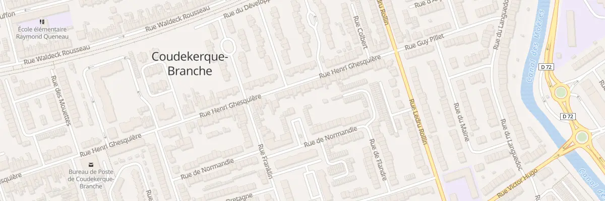Plan du 192 Rue Henri Ghesquière à Coudekerque-Branche