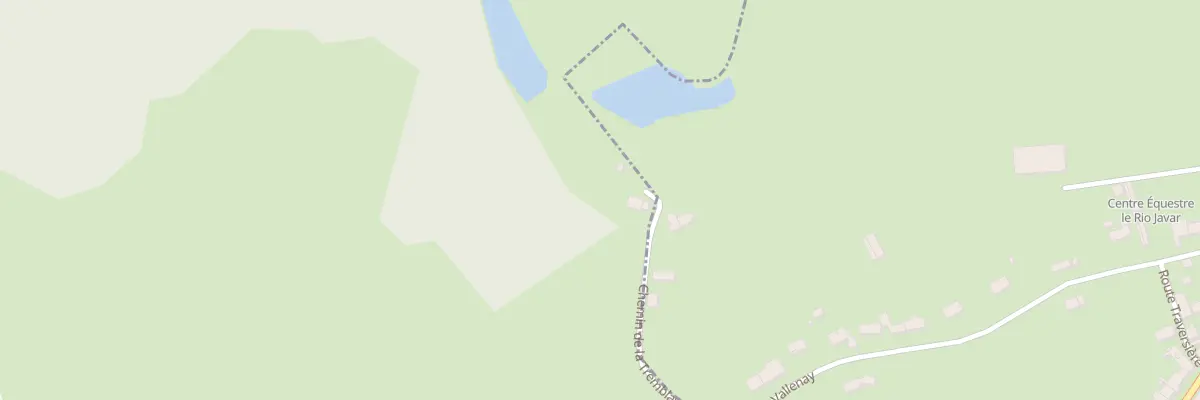 Plan du 437 La Tremblaie à Vallenay