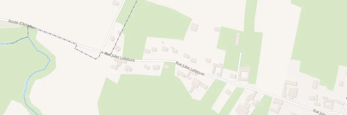 Plan du 670 Rue Jules Lefebvre à Amplier