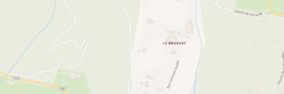 Plan du 145 Che Alexis Corbière à Pont-de-Larn