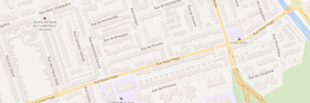 Plan du 44 Rue de Picardie à Coudekerque-Branche