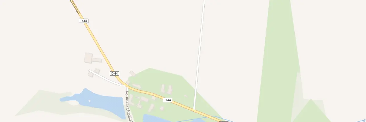 Plan du 12 Rte de Boiscommun à Montliard