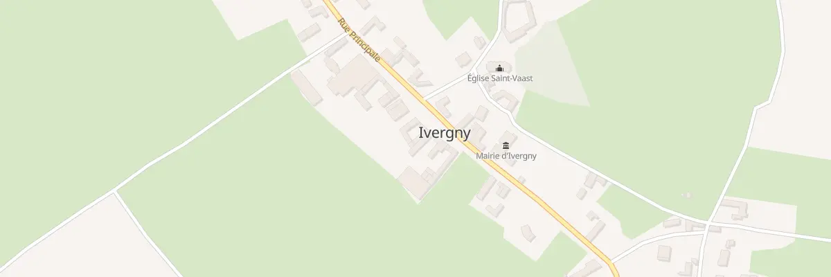 Plan du 47 Rue Principale à Ivergny