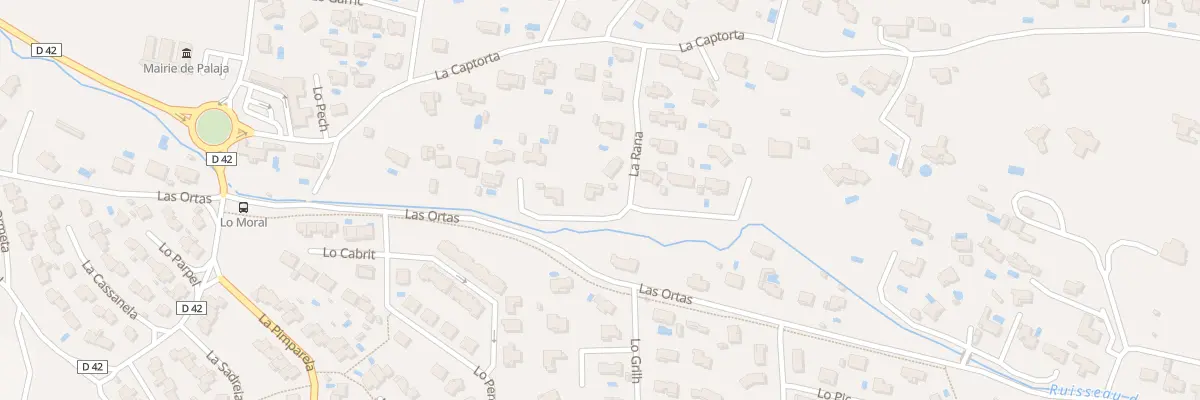 Plan du 10 Rue la Rana à Palaja