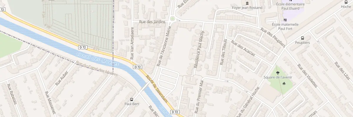 Plan du 14 Rue de l’Ancienne Mairie à Coudekerque-Branche
