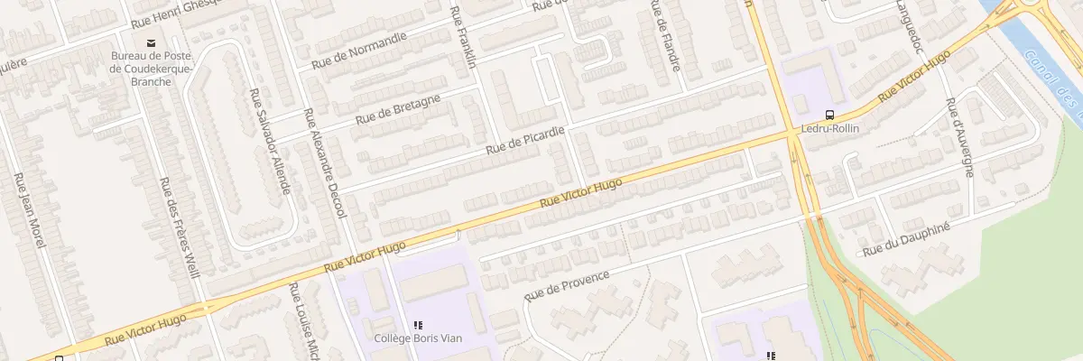 Plan du 141 Rue Victor Hugo à Coudekerque-Branche