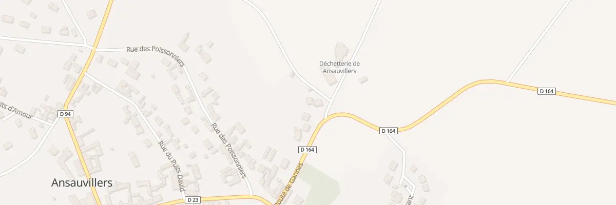 Plan du 5 Rte de Gannes à Ansauvillers