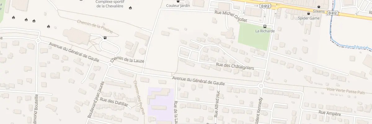 Plan du 19 Rue des Châtaigniers à Mazamet