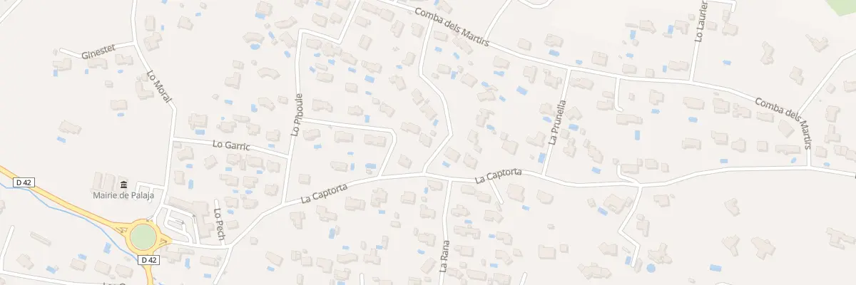 Plan du 7 Rue la Frigola à Palaja